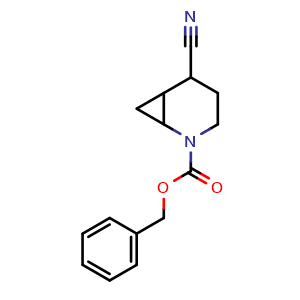 benzyl 5-cyano-2-azabicyclo[4.1.0]heptane-2-carboxylate