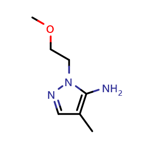 2-(2-methoxyethyl)-4-methyl-pyrazol-3-amine