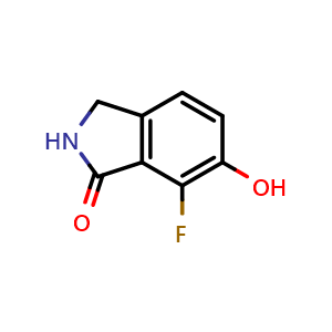 7-fluoro-6-hydroxy-isoindolin-1-one