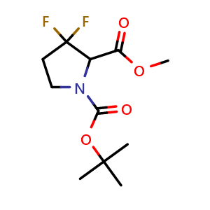 O1-tert-butyl O2-methyl 3,3-difluoropyrrolidine-1,2-dicarboxylate