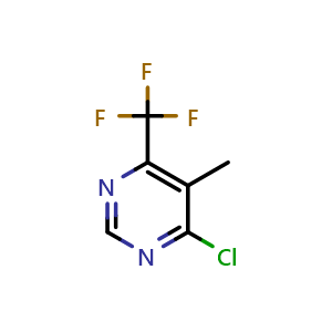 4-chloro-5-methyl-6-(trifluoromethyl)pyrimidine
