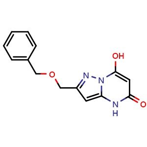 2-(benzyloxymethyl)-7-hydroxy-4H-pyrazolo[1,5-a]pyrimidin-5-one