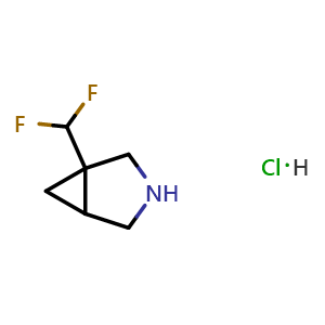 1-(difluoromethyl)-3-azabicyclo[3.1.0]hexane;hydrochloride
