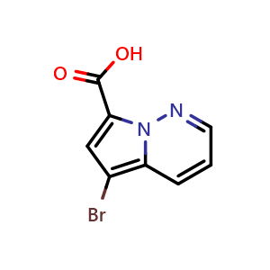 5-bromopyrrolo[1,2-b]pyridazine-7-carboxylic acid