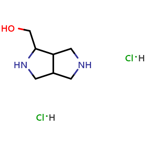 1,2,3,3a,4,5,6,6a-octahydropyrrolo[3,4-c]pyrrol-4-ylmethanol;dihydrochloride