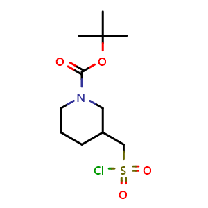 tert-butyl 3-(chlorosulfonylmethyl)piperidine-1-carboxylate