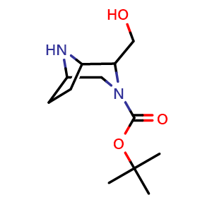 tert-butyl 2-(hydroxymethyl)-3,8-diazabicyclo[3.2.1]octane-3-carboxylate