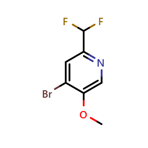 4-bromo-2-(difluoromethyl)-5-methoxy-pyridine