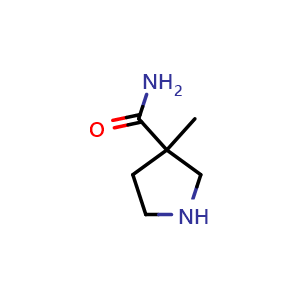 3-methylpyrrolidine-3-carboxamide