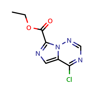 ethyl 4-chloroimidazo[5,1-f][1,2,4]triazine-7-carboxylate