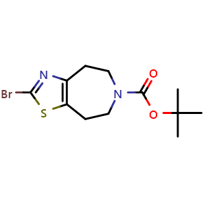 tert-butyl 2-bromo-4,5,7,8-tetrahydrothiazolo[4,5-d]azepine-6-carboxylate