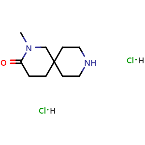 2-methyl-2,9-diazaspiro[5.5]undecan-3-one;dihydrochloride