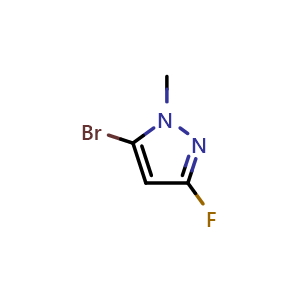 5-bromo-3-fluoro-1-methyl-pyrazole