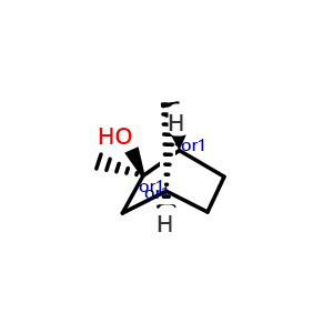 Chemical structure of endo-2-methylnorbornan-2-ol , CAS 3212-16-6, AChemBlock X185107