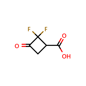 2,2-difluoro-3-oxo-cyclobutanecarboxylic acid