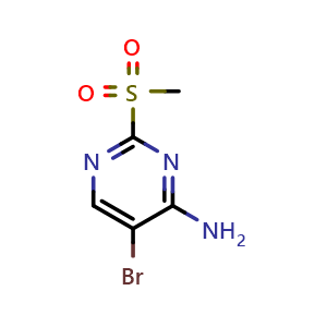 5-bromo-2-methylsulfonyl-pyrimidin-4-amine