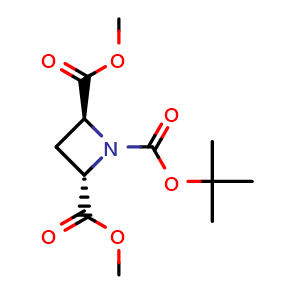 O1-tert-butyl O2,O4-dimethyl (2S,4S)-azetidine-1,2,4-tricarboxylate