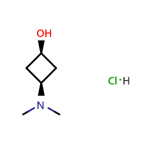 cis-3-(dimethylamino)cyclobutanol;hydrochloride