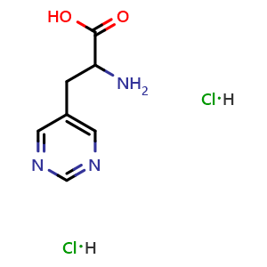 2-amino-3-pyrimidin-5-yl-propanoic acid;dihydrochloride