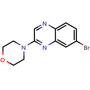 4-(7-bromoquinoxalin-2-yl)morpholine