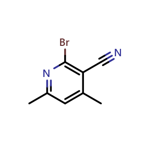 2-bromo-4,6-dimethylnicotinonitrile