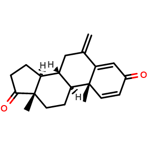 Chemical structure of Exemestane , CAS 107868-30-4, AChemBlock X185468