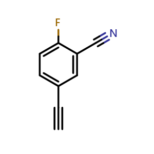 5-ethynyl-2-fluorobenzonitrile