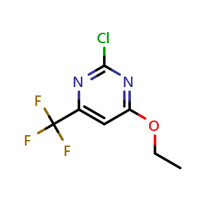 2-chloro-4-ethoxy-6-(trifluoromethyl)pyrimidine