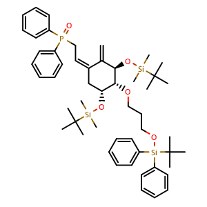 (Z)-[2-{(3R,4R,5R)-3,5-bis(tert-butyldimethylsilanyloxy)-2-methylene-4-(3-(tert-butyldiphenylsilanyloxy)propoxy)cyclohexylidene}ethyl]diphenylphosphine oxide