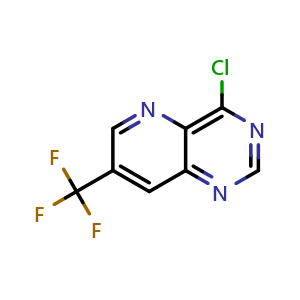 4-chloro-7-(trifluoromethyl)pyrido[3,2-d]pyrimidine