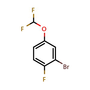 2-bromo-4-(difluoromethoxy)-1-fluorobenzene