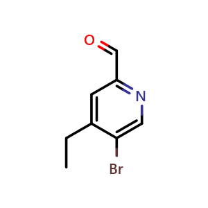 5-Bromo-4-ethyl-2-pyridinecarboxaldehyde