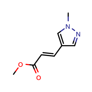 (E)-methyl 3-(1-methyl-1H-pyrazol-4-yl)acrylate