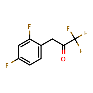3-(2,4-Difluorophenyl)-1,1,1-trifluoro-2-propanone