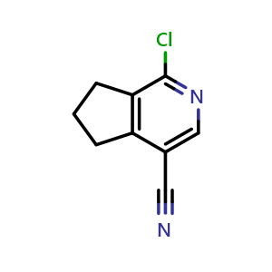 1-Chloro-6,7-dihydro-5H-cyclopenta[c]pyridine-4-carbonitrile