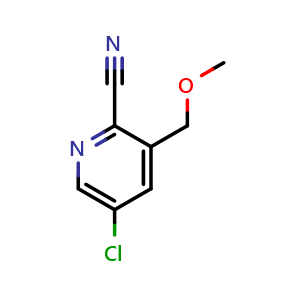 5-Chloro-3-(methoxymethyl)picolinonitrile
