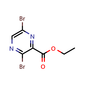 ethyl 3,6-dibromopyrazine-2-carboxylate