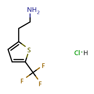 2-[5-(trifluoromethyl)thiophen-2-yl]ethan-1-amine hydroChloride