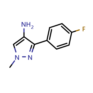 3-(4-Fluorophenyl)-1-methyl-1H-pyrazol-4-amine