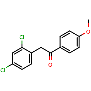 2-(2,4-Dichlorophenyl)-1-(4-methoxyphenyl)ethanone