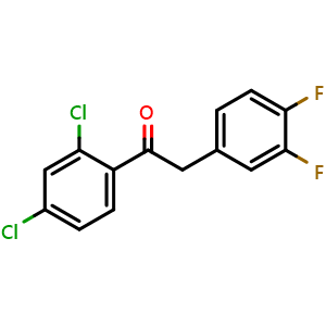 1-(2,4-Dichlorophenyl)-2-(3,4-difluorophenyl)ethanone