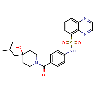 Chemical structure of PKR-IN-2 , CAS 1628428-01-2, AChemBlock X185970