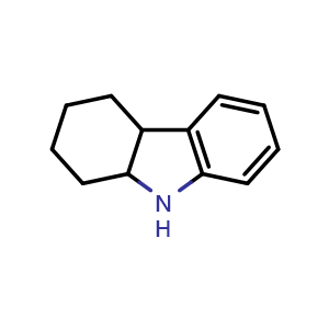 Chemical structure of 2,3,4,4a,9,9a-Hexahydro-1H-carbazole , CAS 1775-86-6, AChemBlock X186026