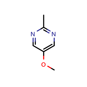 Chemical structure of 5-Methoxy-2-methylpyrimidine , CAS 1782399-94-3, AChemBlock X186039