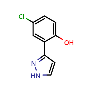 3-(5-chloro-2-hydroxyphenyl)pyrazole