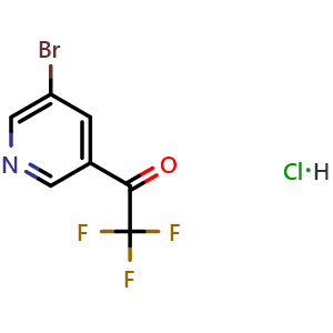1-(5-Bromopyridin-3-yl)-2,2,2-trifluoroethanone hydrochloride