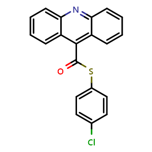S-(4-Chlorophenyl) acridine-9-carbothioate