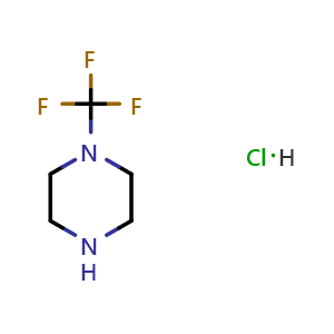 1-(trifluoromethyl)piperazine hydrochloride