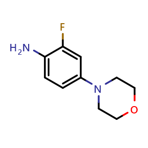 N-(3-fluoro-4-aminophenyl)morpholine