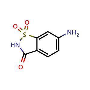6-amino-1,1-dioxo-1,2-benzothiazol-3-one